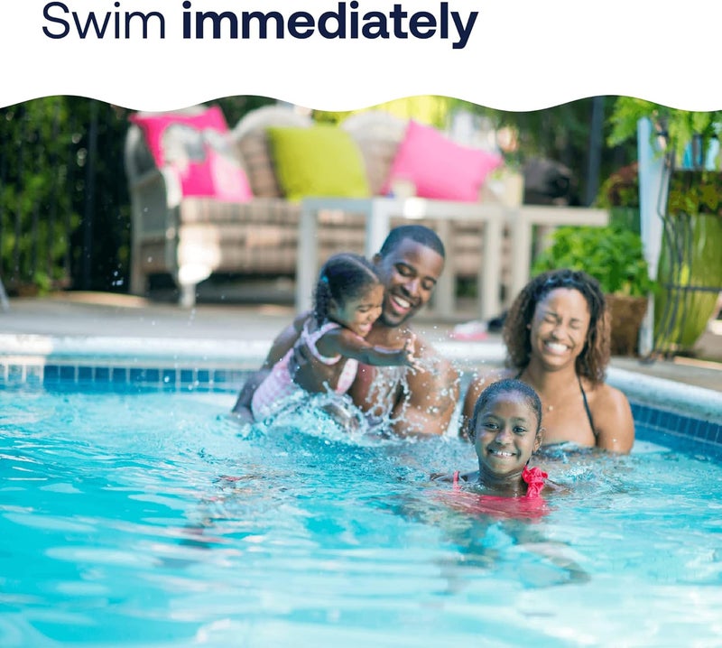 HTH 67084 Pool Care Algae Guard Advanced, All Algae Eliminator for Swimming Pools - Fast-Acting, Destroys & Prevents Green, Black & Mustard Algae, Keeps Pool Water Crystal Clear, 32 fl oz - Image 2